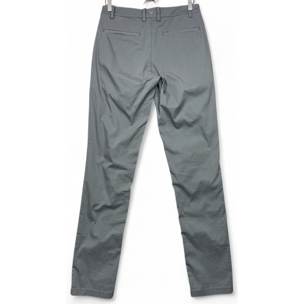 Bird Dogs Pants Mens 32x33 Gray Stretch Khakis Chino Golf Pants Tech Lined - Picture 2 of 11